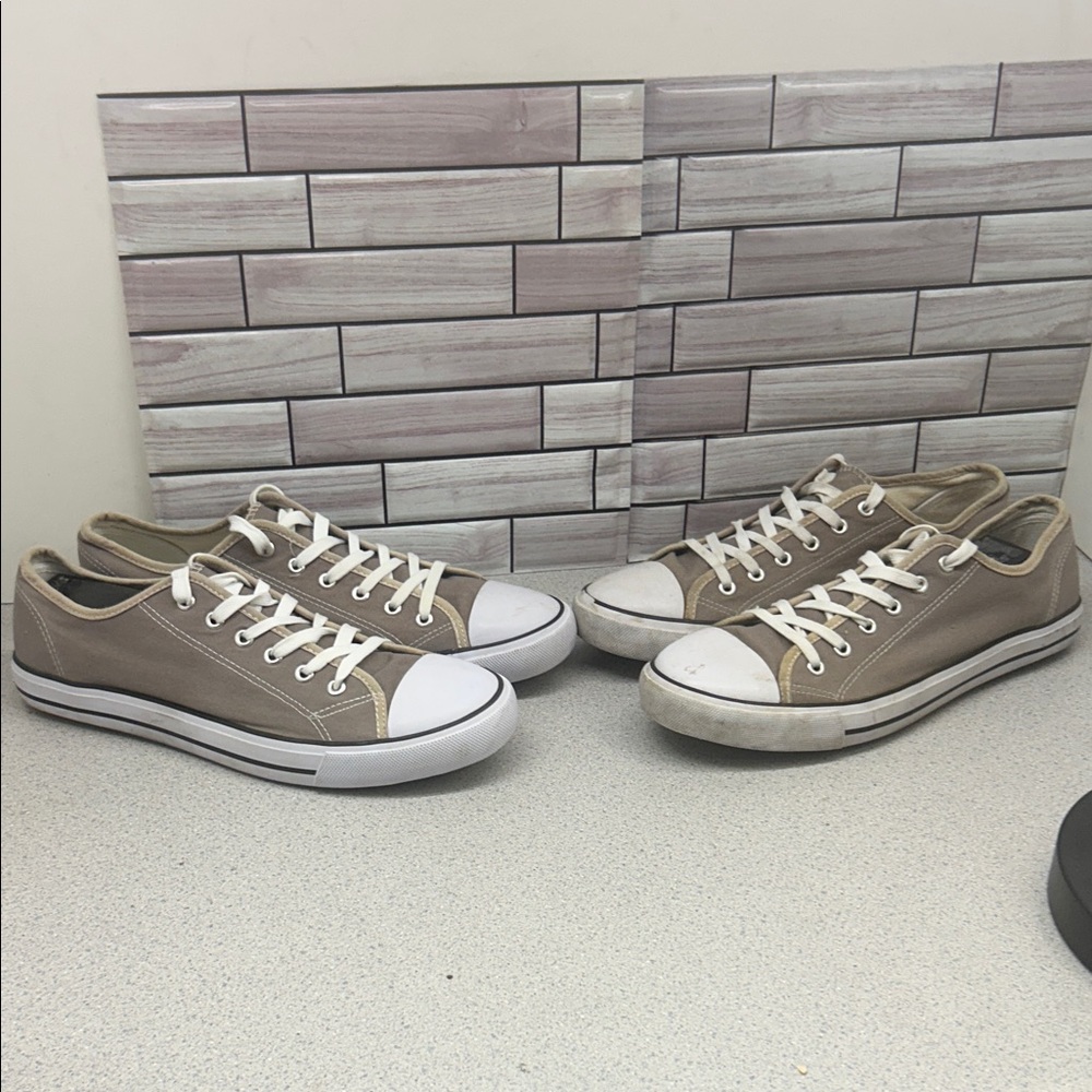 Revolution Men's size 11 2 pair lot Casual Tan Sneakers worn around the house